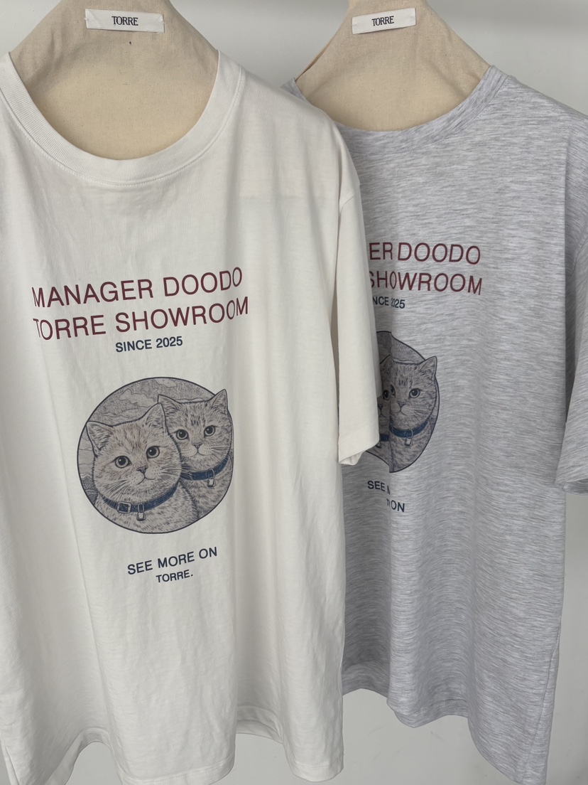 TORRE東大門代購女裝新品職業人氣休閑26春夏真品推薦T恤TORRET恤