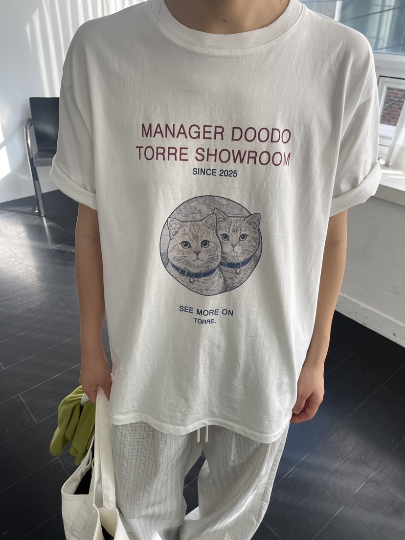 TORRE東大門代購女裝新品職業人氣休閑26春夏真品推薦T恤TORRET恤圖色1