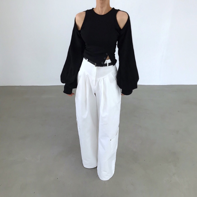 2TWO MOON東大門直郵女裝新款26春夏真品休閑推薦職業衛衣2TWO MOON衛衣