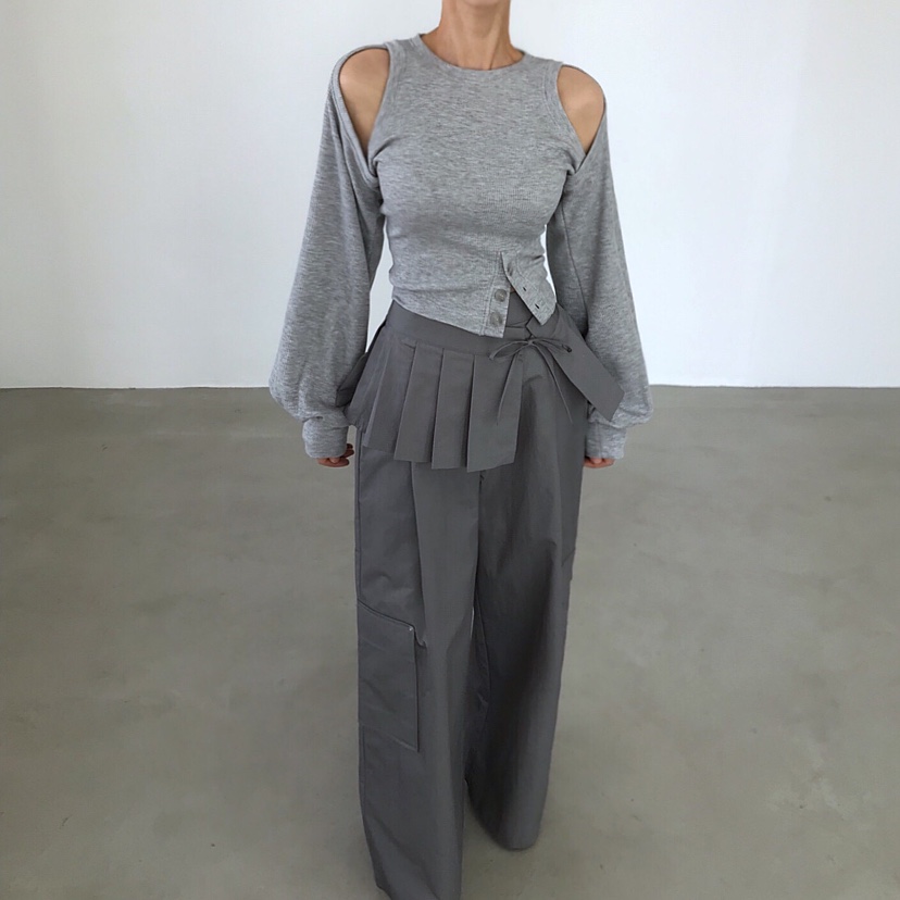 2TWO MOON東大門直郵女裝新款26春夏真品休閑推薦職業衛衣2TWO MOON衛衣圖色3