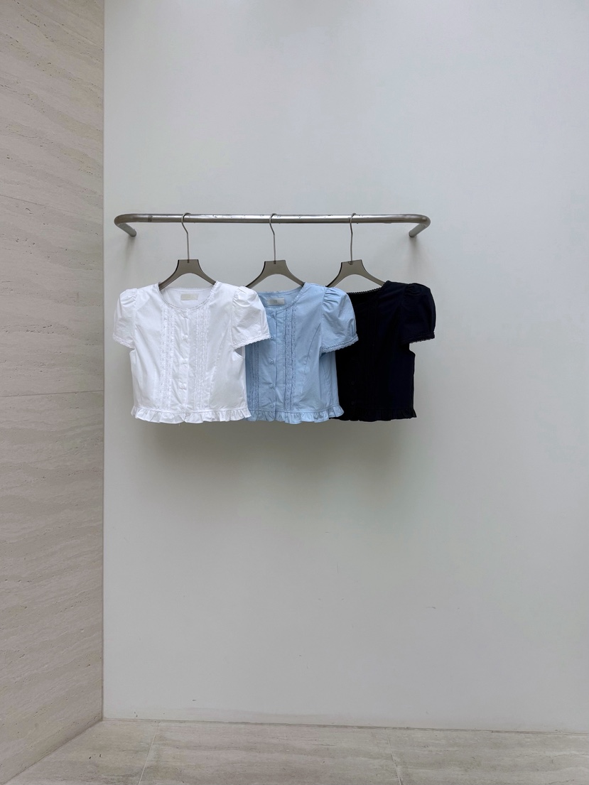 AB東大門代購女裝新款真品推薦26春夏時尚人氣襯衫蕾絲衫AB襯衫/蕾絲衫