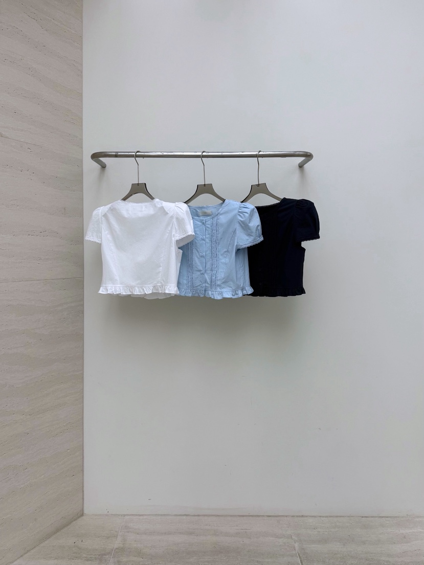 AB東大門代購女裝新款真品推薦26春夏時尚人氣襯衫蕾絲衫AB襯衫/蕾絲衫