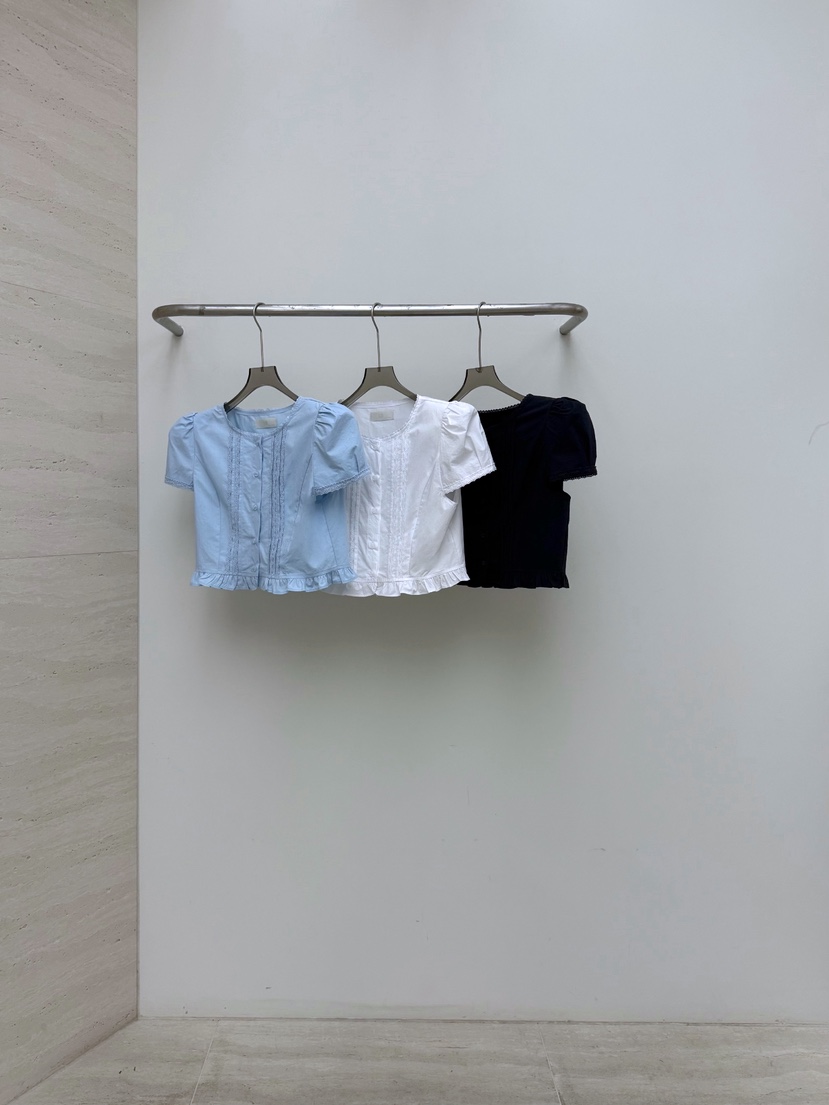 AB東大門代購女裝新款真品推薦26春夏時尚人氣襯衫蕾絲衫AB襯衫/蕾絲衫