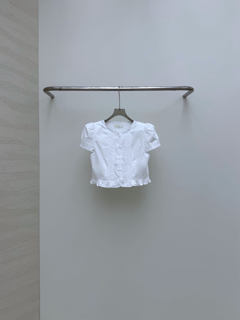 AB東大門代購女裝新款真品推薦26春夏時尚人氣襯衫蕾絲衫AB襯衫/蕾絲衫圖色1