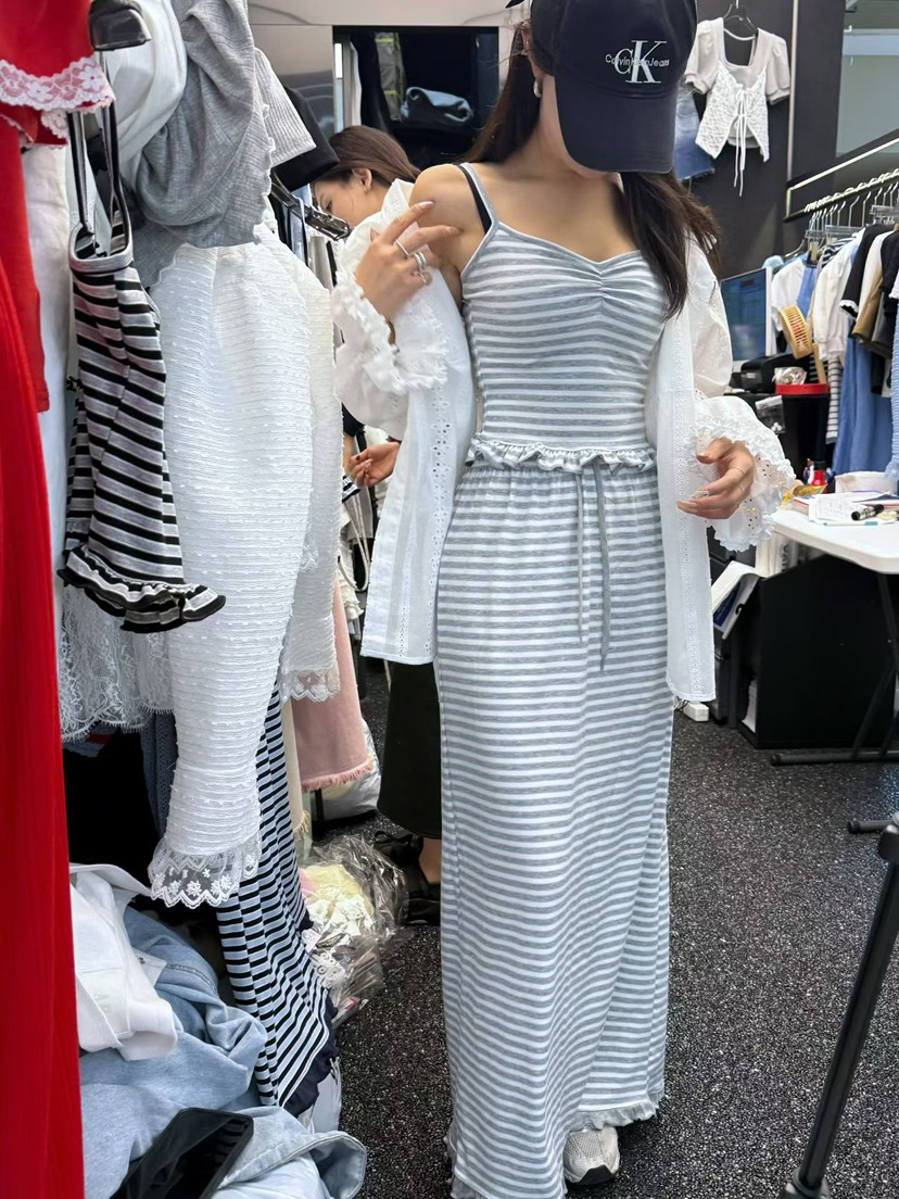 AB東大門代購女士新款推薦休閑26春夏人氣職業真品時尚長裙AB長裙