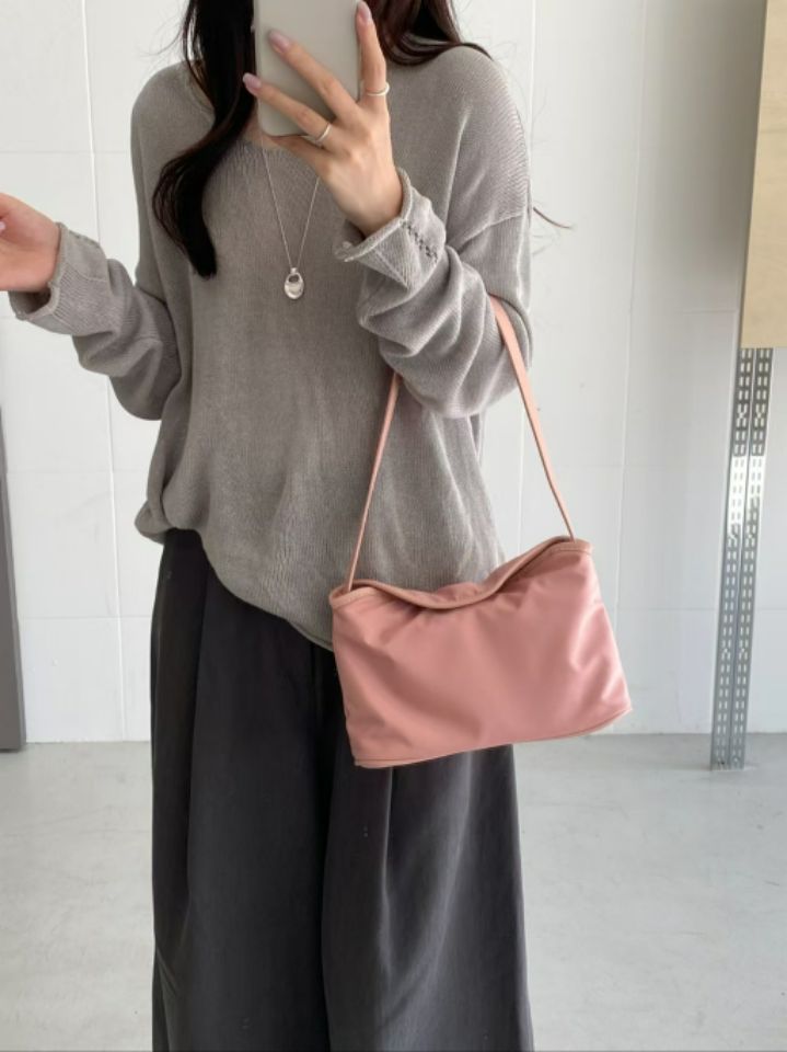 TROUVAILLE東大門代購女裝新款真品推薦26春夏單肩斜跨包TROUVAILLE單肩/斜跨包圖色1