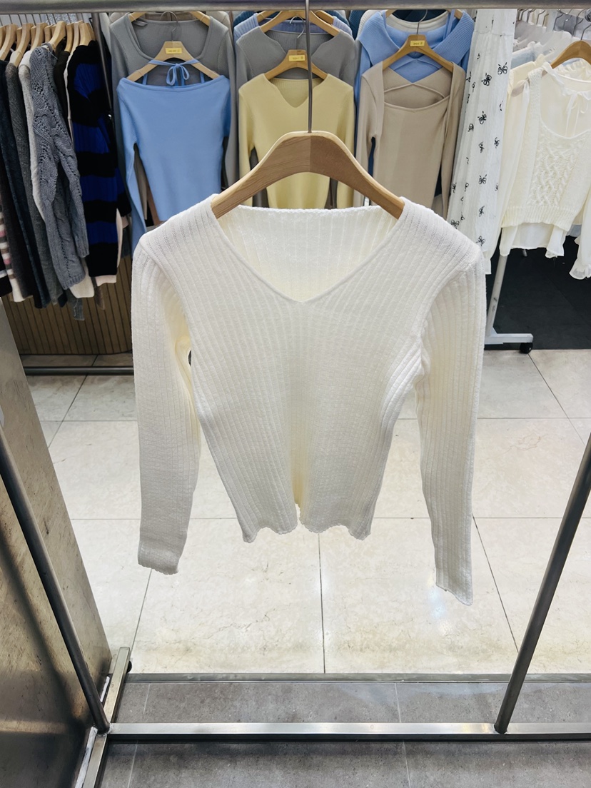 BLACK NOTE韓國東大門代購女裝新款熱賣時尚職業針織衫羅紋BLACK NOTE針織衫圖色3