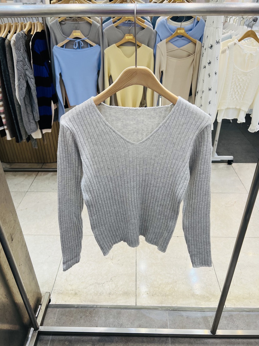 BLACK NOTE韓國東大門代購女裝新款熱賣時尚職業針織衫羅紋BLACK NOTE針織衫圖色6