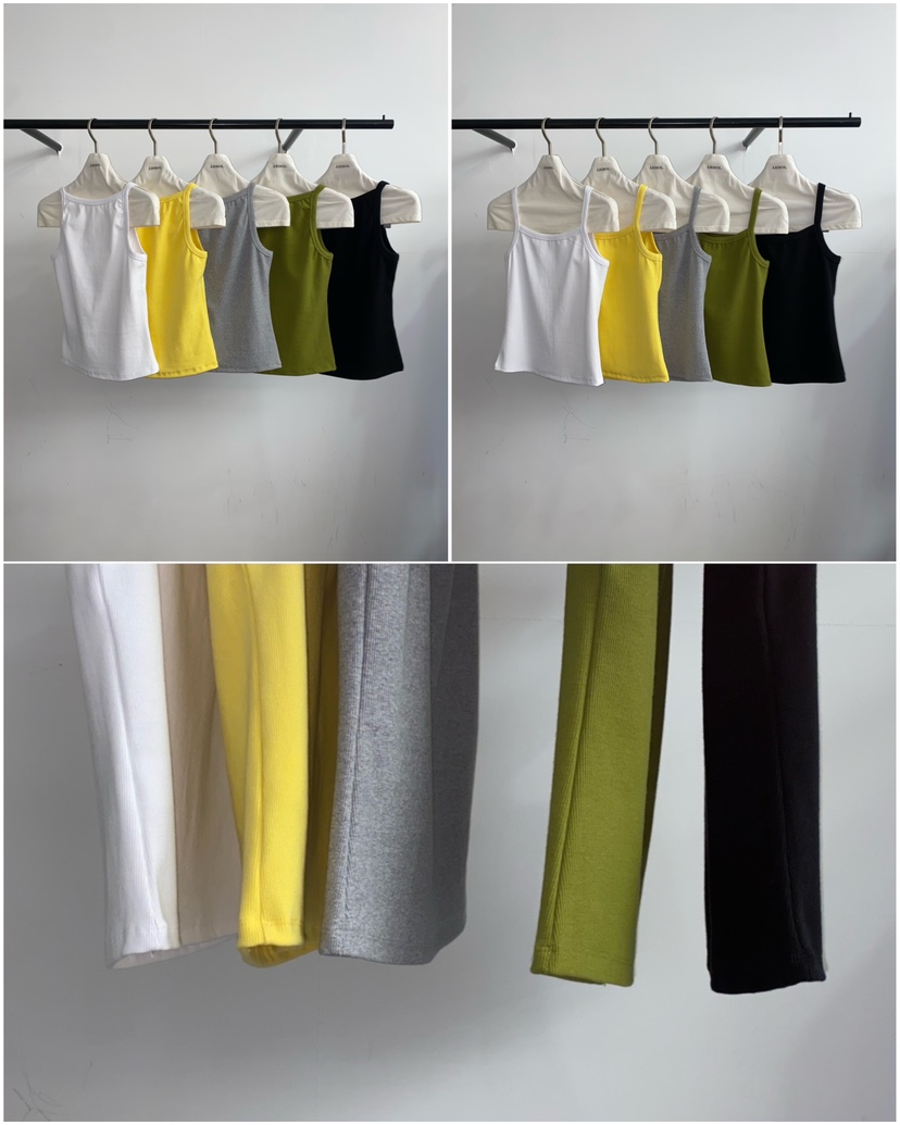 ARBOL韓國直郵女士新款熱賣真品職業人氣26春夏吊帶背心雙面ARBOL吊帶/背心