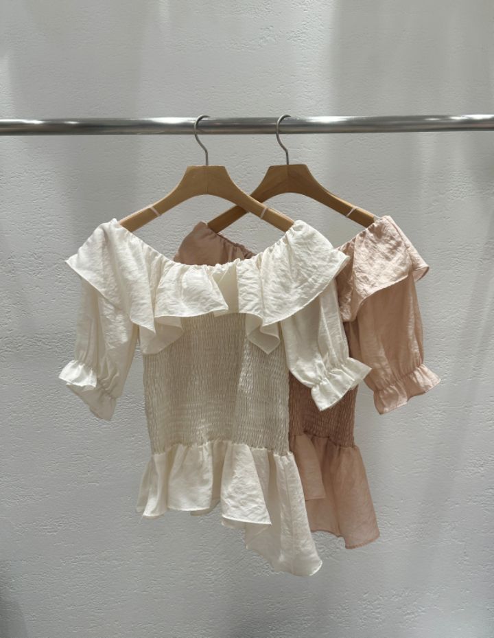 CRONG韓國直郵女裝新品休閑推薦熱賣人氣職業26春夏襯衫蕾絲衫CRONG襯衫/蕾絲衫