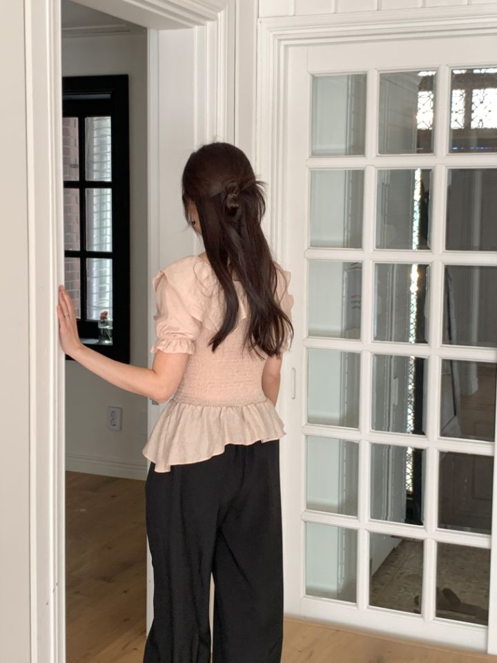 CRONG韓國直郵女裝新品休閑推薦熱賣人氣職業26春夏襯衫蕾絲衫CRONG襯衫/蕾絲衫