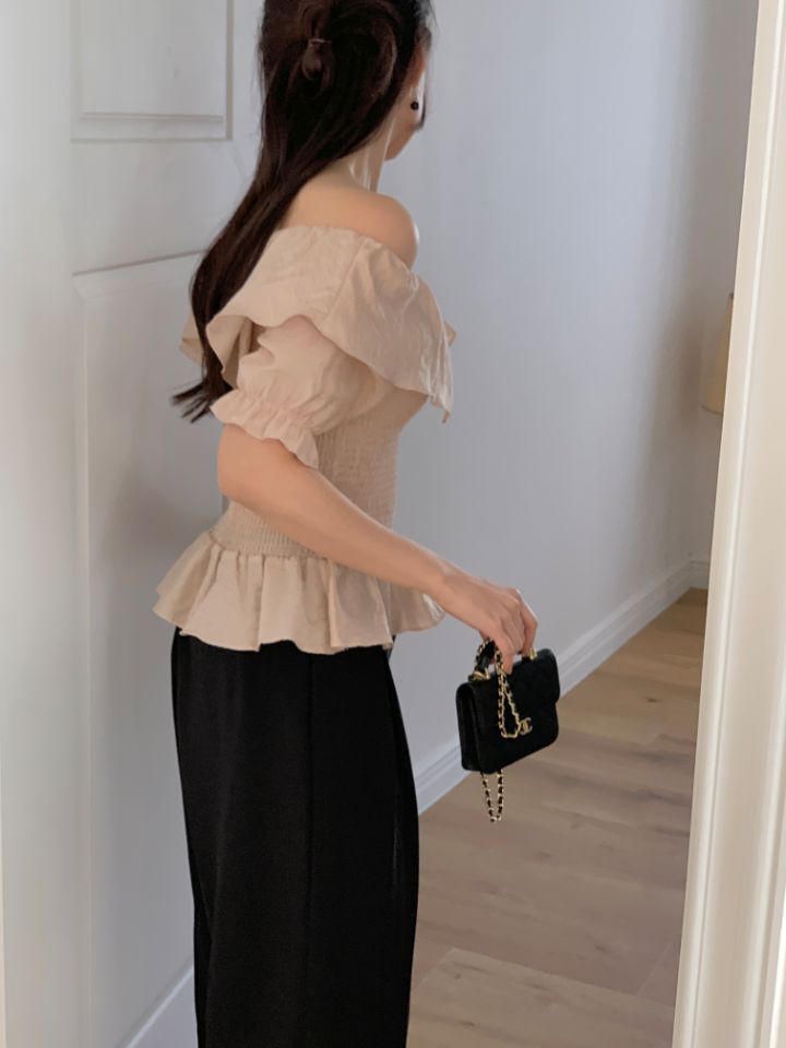 CRONG韓國直郵女裝新品休閑推薦熱賣人氣職業26春夏襯衫蕾絲衫CRONG襯衫/蕾絲衫