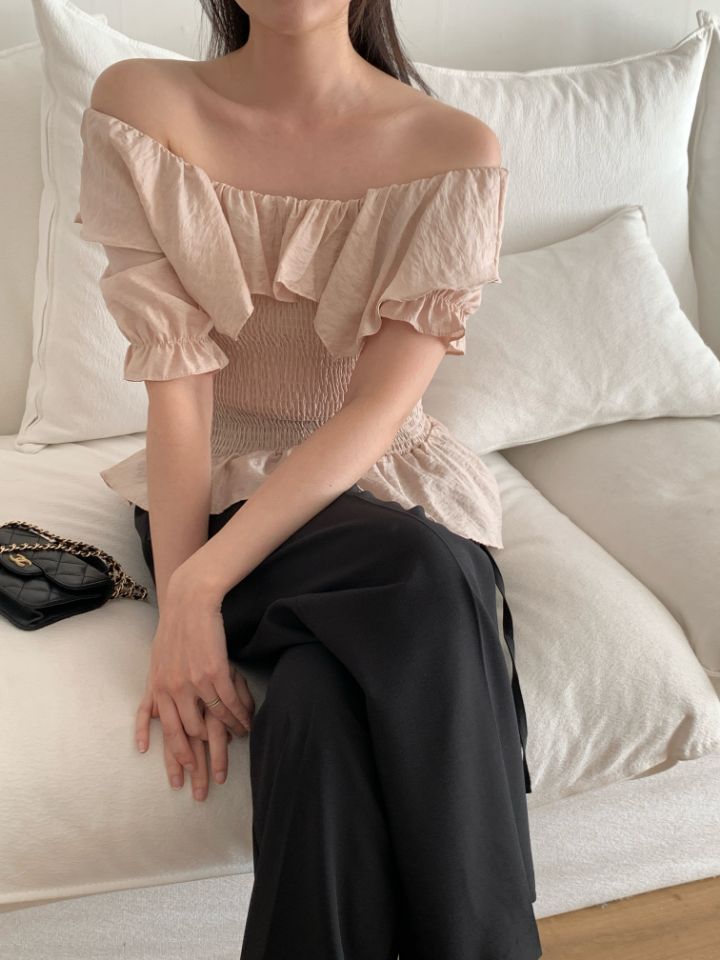 CRONG韓國直郵女裝新品休閑推薦熱賣人氣職業26春夏襯衫蕾絲衫CRONG襯衫/蕾絲衫