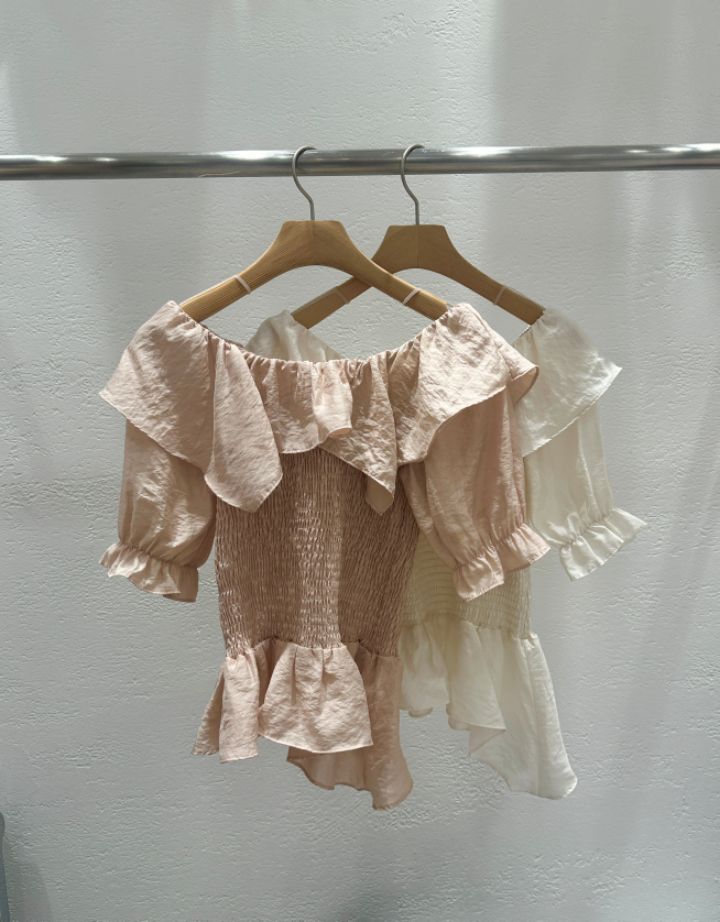 CRONG韓國直郵女裝新品休閑推薦熱賣人氣職業26春夏襯衫蕾絲衫CRONG襯衫/蕾絲衫