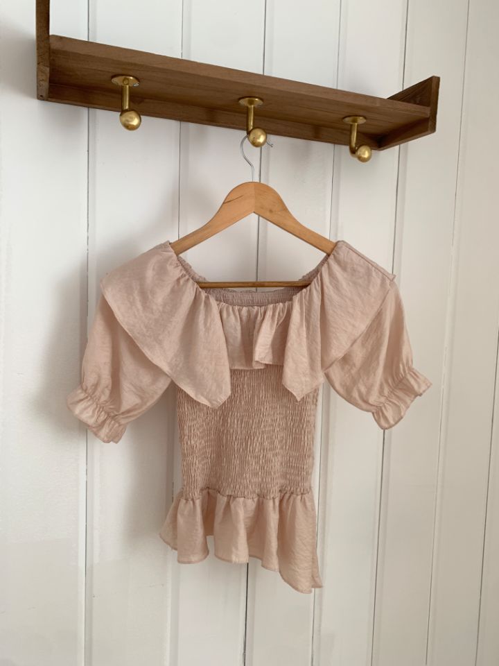 CRONG韓國直郵女裝新品休閑推薦熱賣人氣職業26春夏襯衫蕾絲衫CRONG襯衫/蕾絲衫