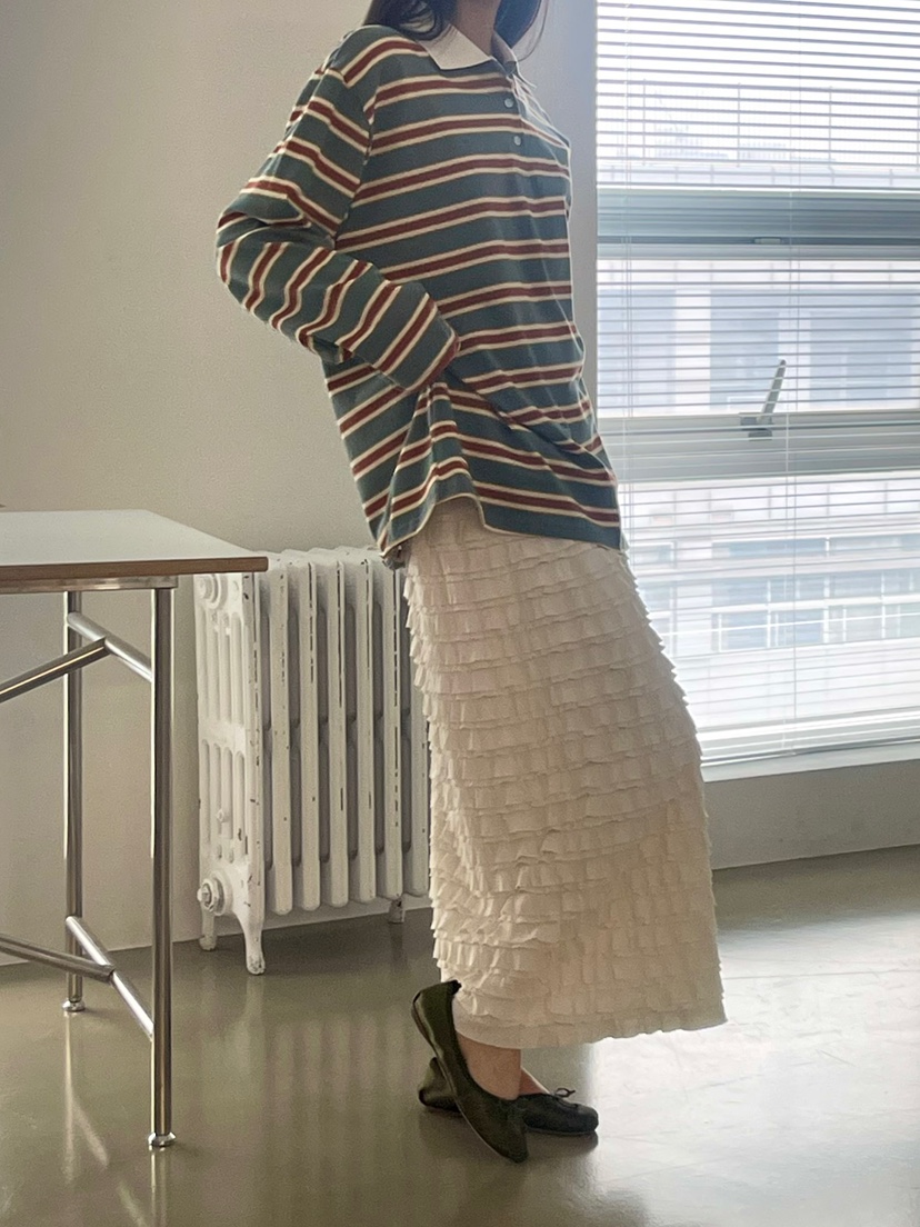 ANOTHER AVENUE韓國代購女裝新款職業人氣推薦26春夏長裙ANOTHER AVENUE長裙