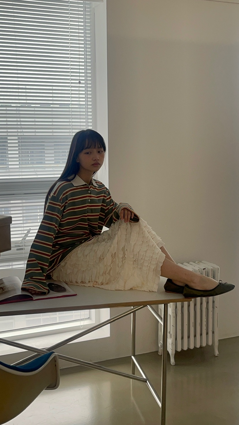 ANOTHER AVENUE韓國代購女裝新款職業人氣推薦26春夏長裙ANOTHER AVENUE長裙