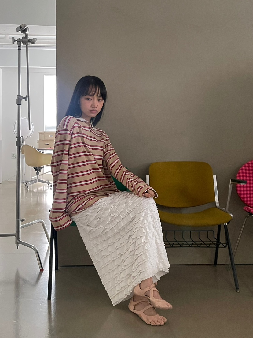 ANOTHER AVENUE韓國代購女裝新款職業人氣推薦26春夏長裙ANOTHER AVENUE長裙