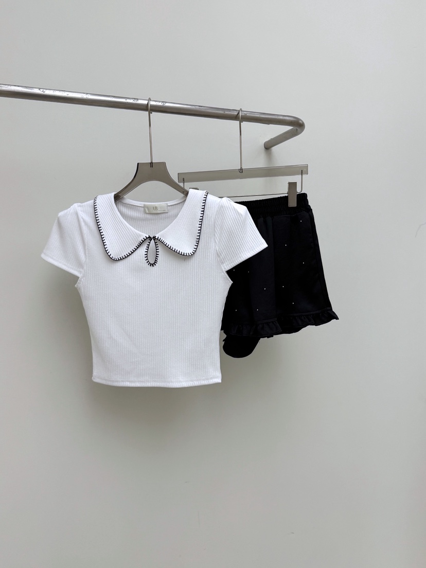 AB韓國直郵實拍女裝新品26春夏推薦人氣休閑熱賣職業時尚T恤ABT恤