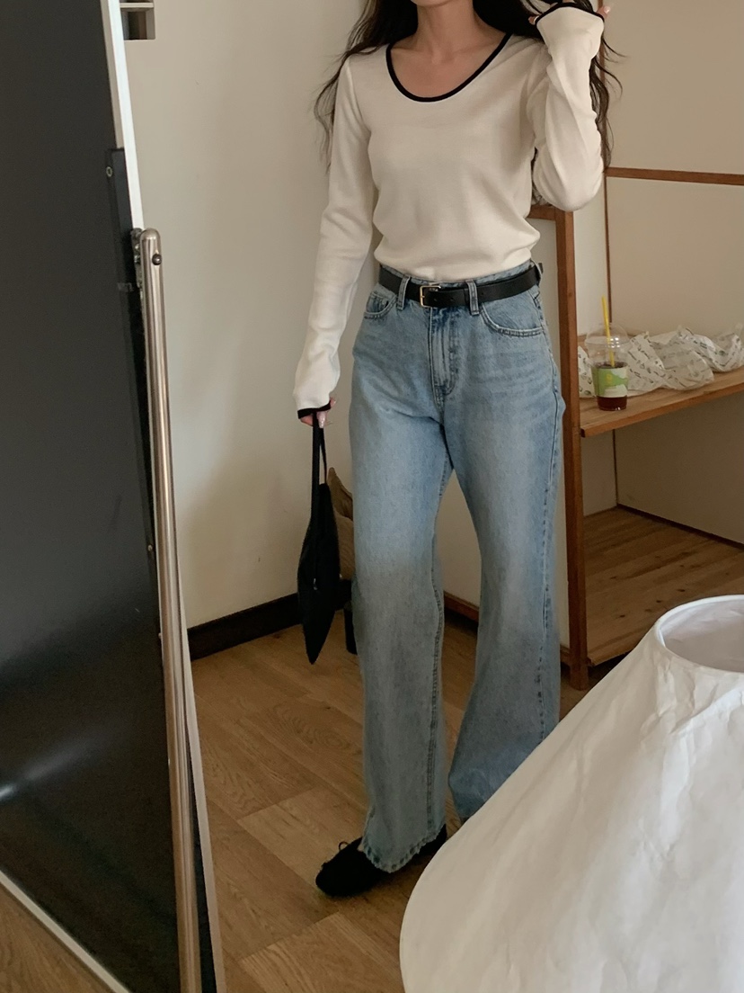 BLEECKER韓國直郵女士新品人氣時尚26春夏職業推薦針織衫BLEECKER針織衫