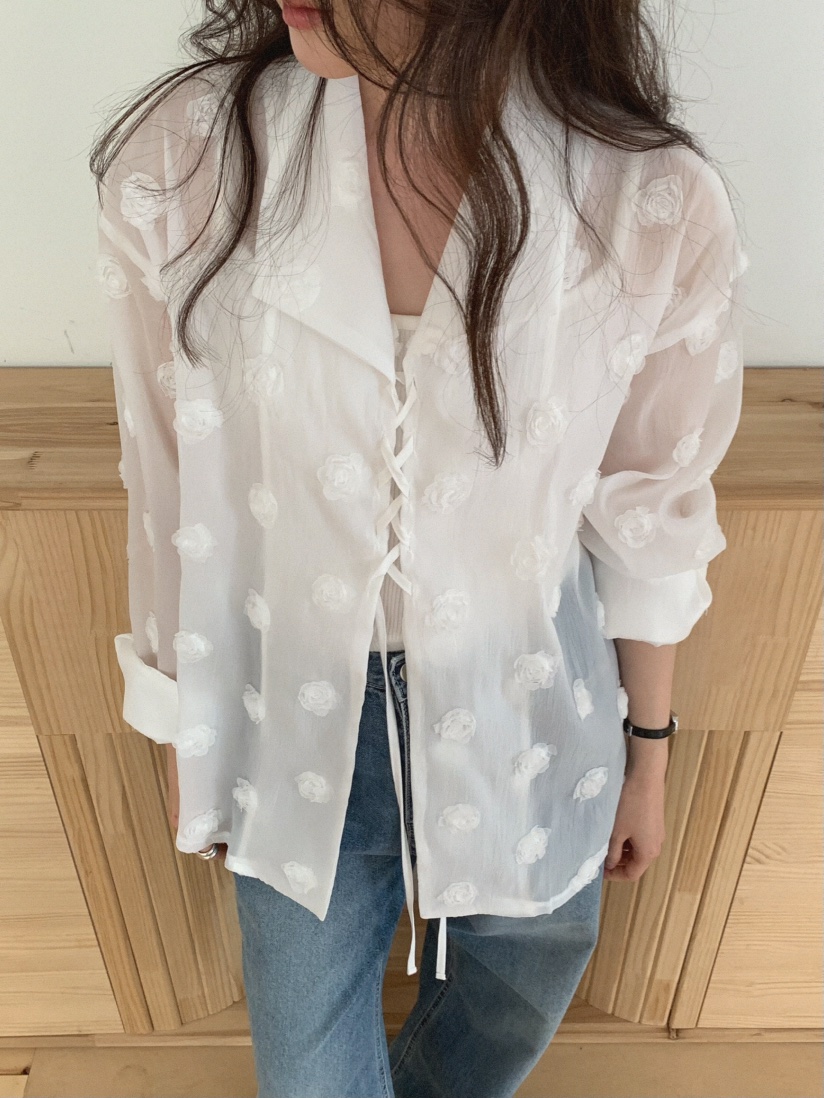 MOSMOS東大門實拍女裝新品休閑真品人氣職業時尚襯衫蕾絲衫MOSMOS襯衫/蕾絲衫