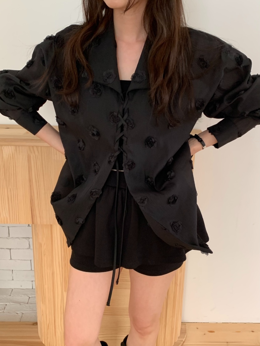 MOSMOS東大門實拍女裝新品休閑真品人氣職業時尚襯衫蕾絲衫MOSMOS襯衫/蕾絲衫