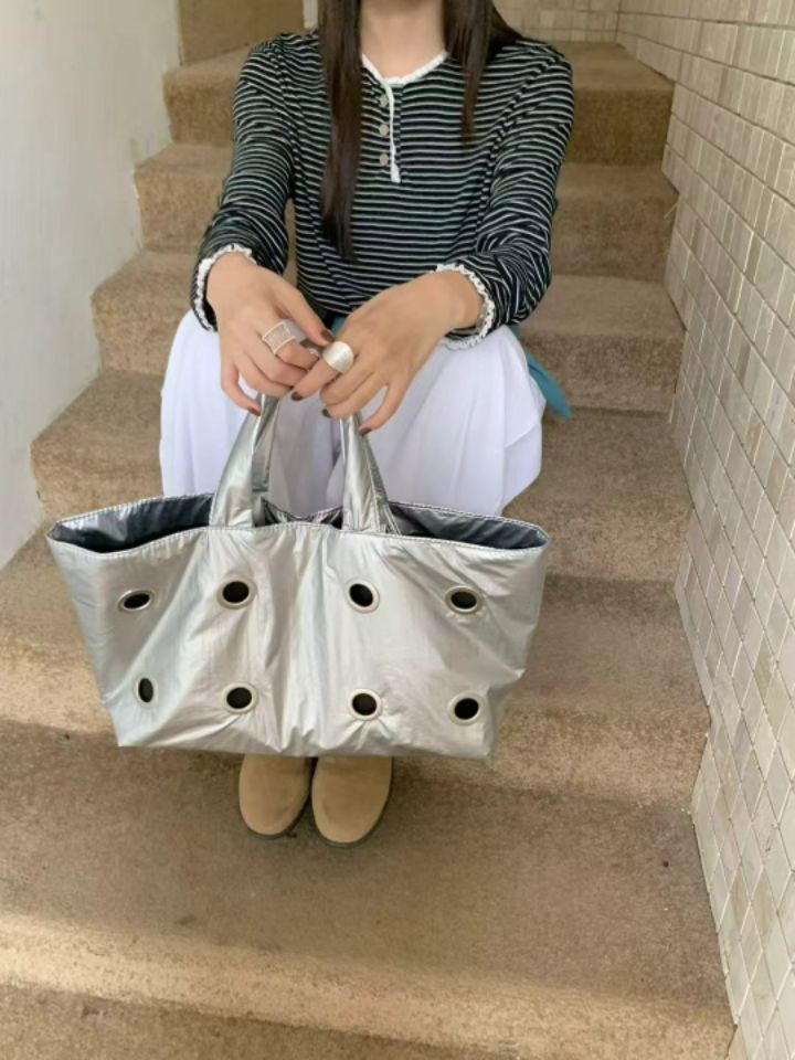 TROUVAILLE韓國直郵實拍女裝新品26春夏推薦職業單肩斜跨包TROUVAILLE單肩/斜跨包圖色1