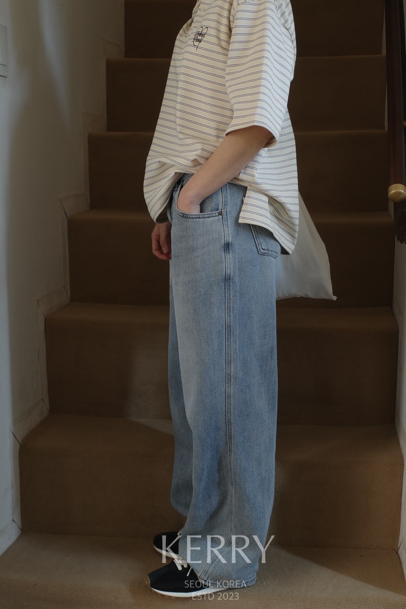 KERRY韓國直郵女裝新品職業26春夏推薦休閑人氣熱賣牛仔褲KERRY牛仔褲