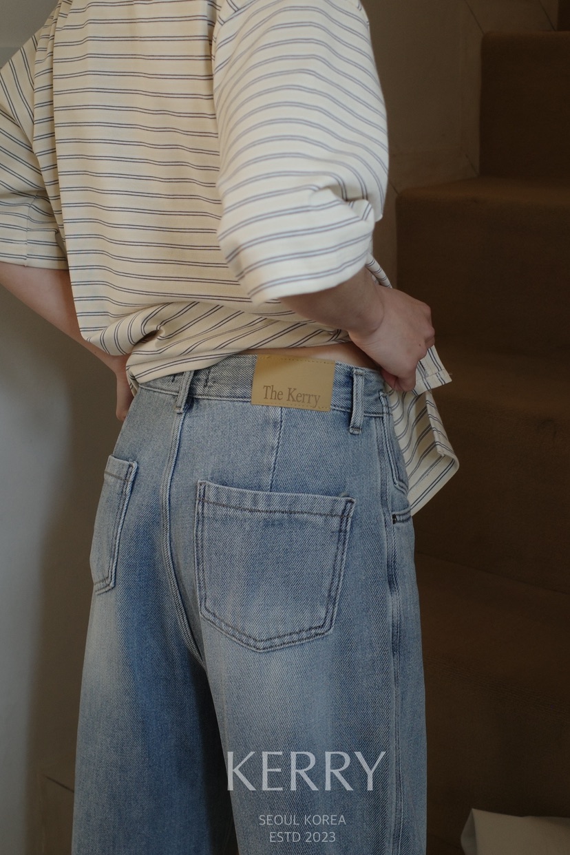 KERRY韓國直郵女裝新品職業26春夏推薦休閑人氣熱賣牛仔褲KERRY牛仔褲