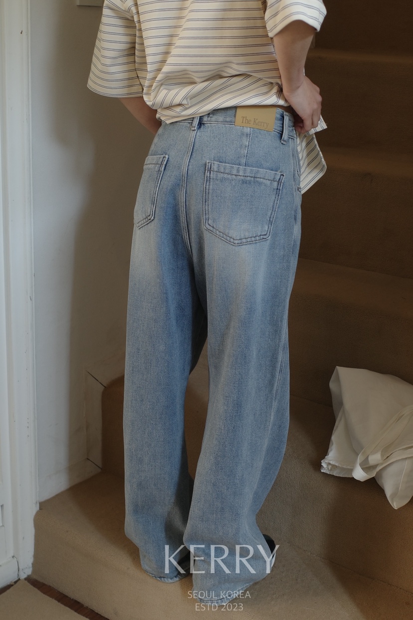 KERRY韓國直郵女裝新品職業26春夏推薦休閑人氣熱賣牛仔褲KERRY牛仔褲