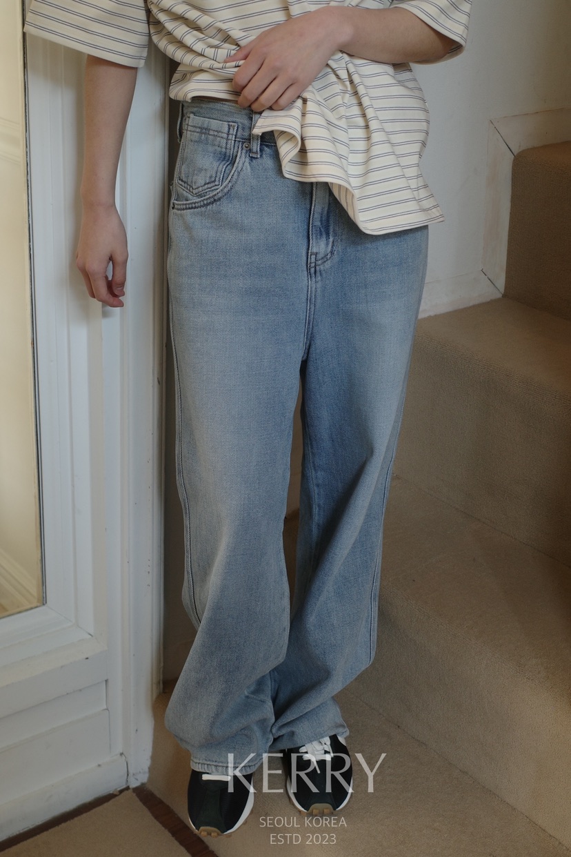 KERRY韓國直郵女裝新品職業26春夏推薦休閑人氣熱賣牛仔褲KERRY牛仔褲