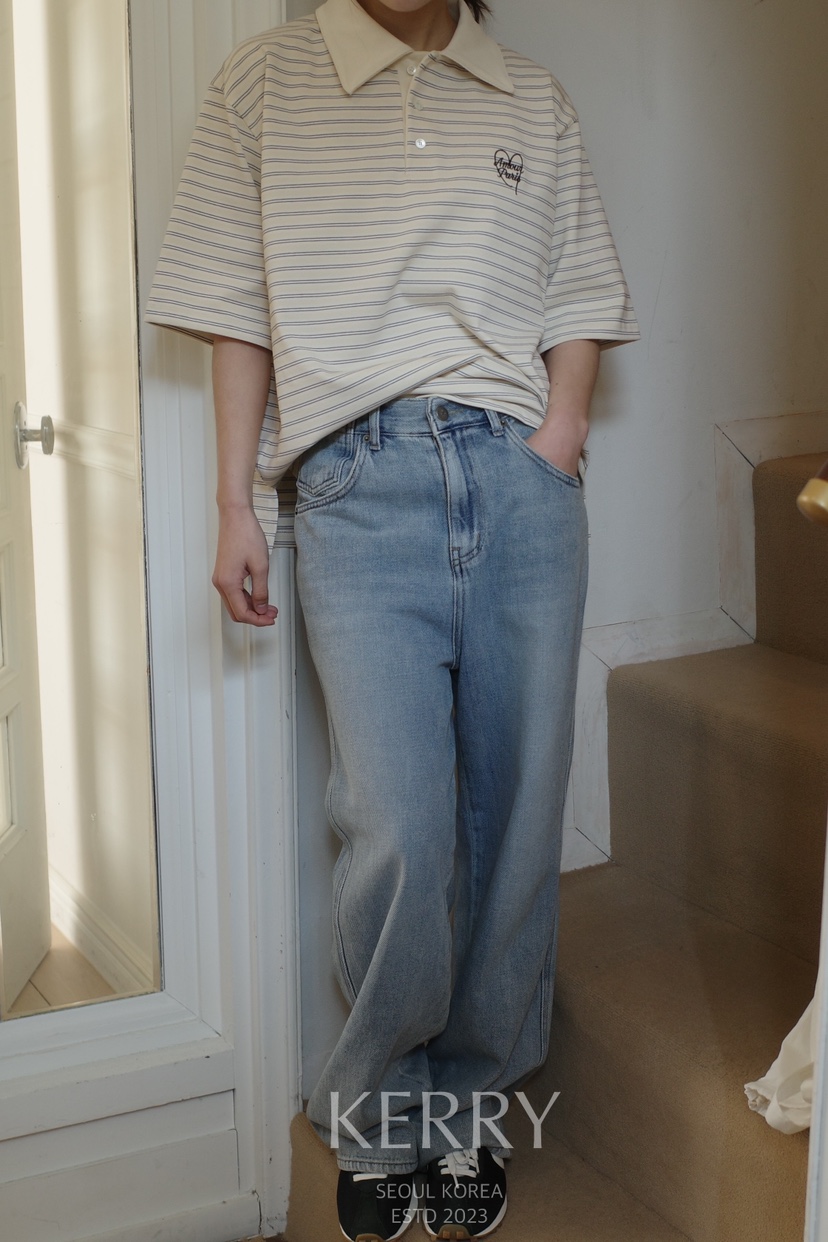 KERRY韓國直郵女裝新品職業26春夏推薦休閑人氣熱賣牛仔褲KERRY牛仔褲