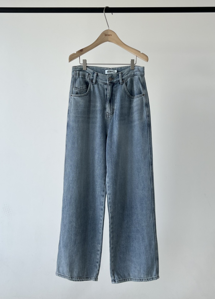KERRY韓國直郵女裝新品職業26春夏推薦休閑人氣熱賣牛仔褲KERRY牛仔褲圖色1