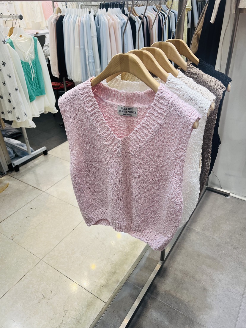 BLACK NOTE東大門代購女士新款人氣26春夏熱賣職業吊帶背心BLACK NOTE吊帶/背心