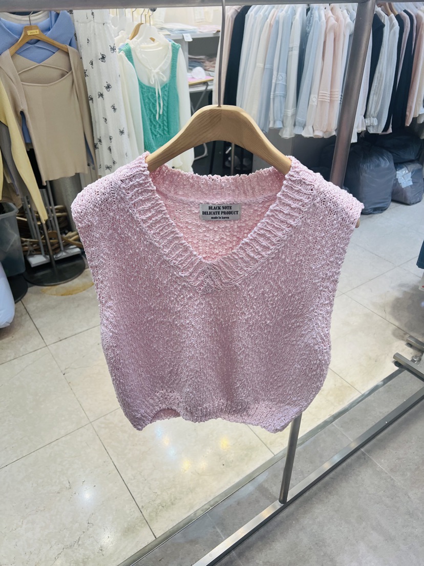 BLACK NOTE東大門代購女士新款人氣26春夏熱賣職業吊帶背心BLACK NOTE吊帶/背心圖色1