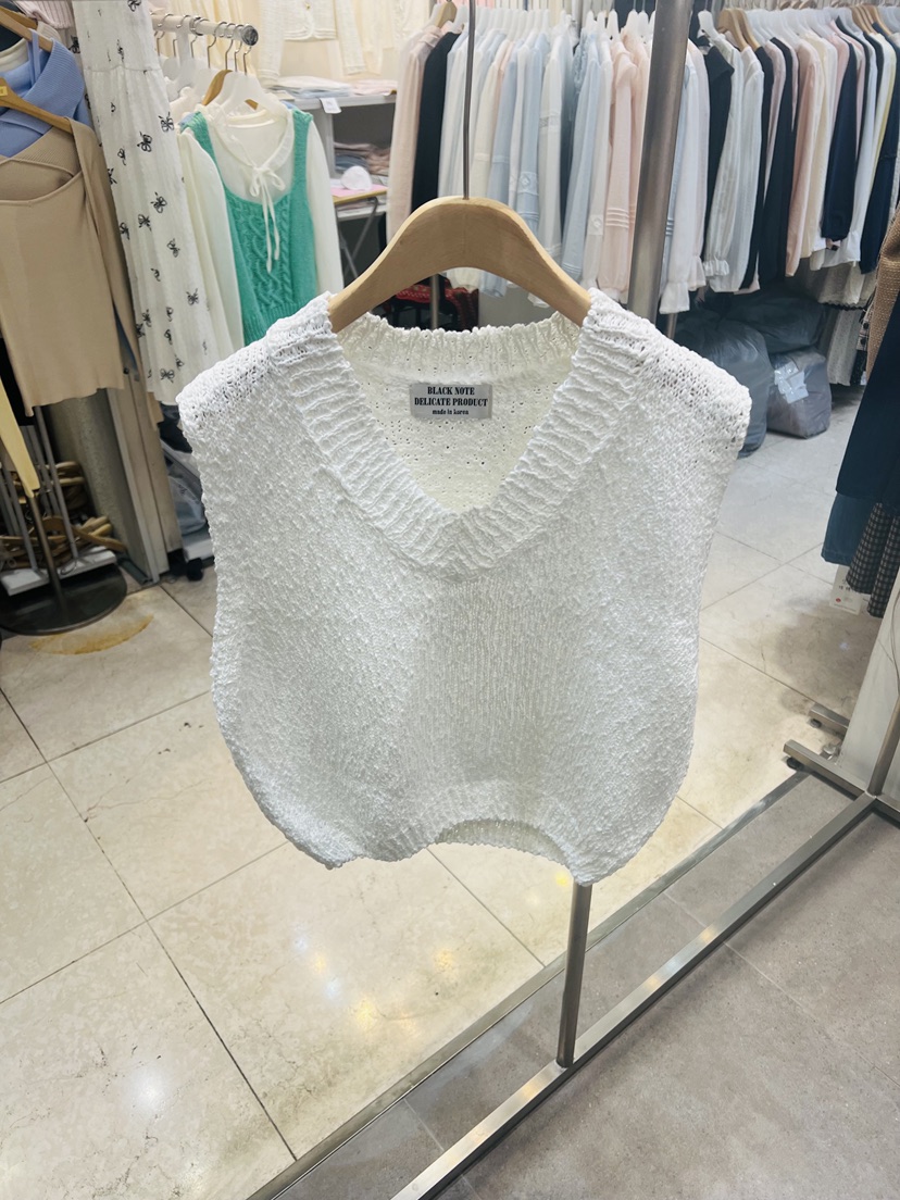 BLACK NOTE東大門代購女士新款人氣26春夏熱賣職業吊帶背心BLACK NOTE吊帶/背心圖色3