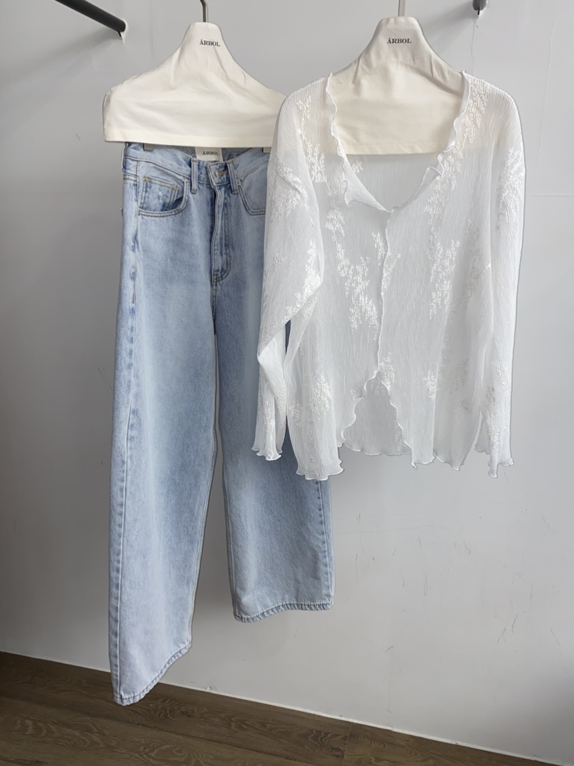 ARBOL東大門代購女裝新品時尚推薦26春夏人氣休閑襯衫蕾絲衫ARBOL襯衫/蕾絲衫