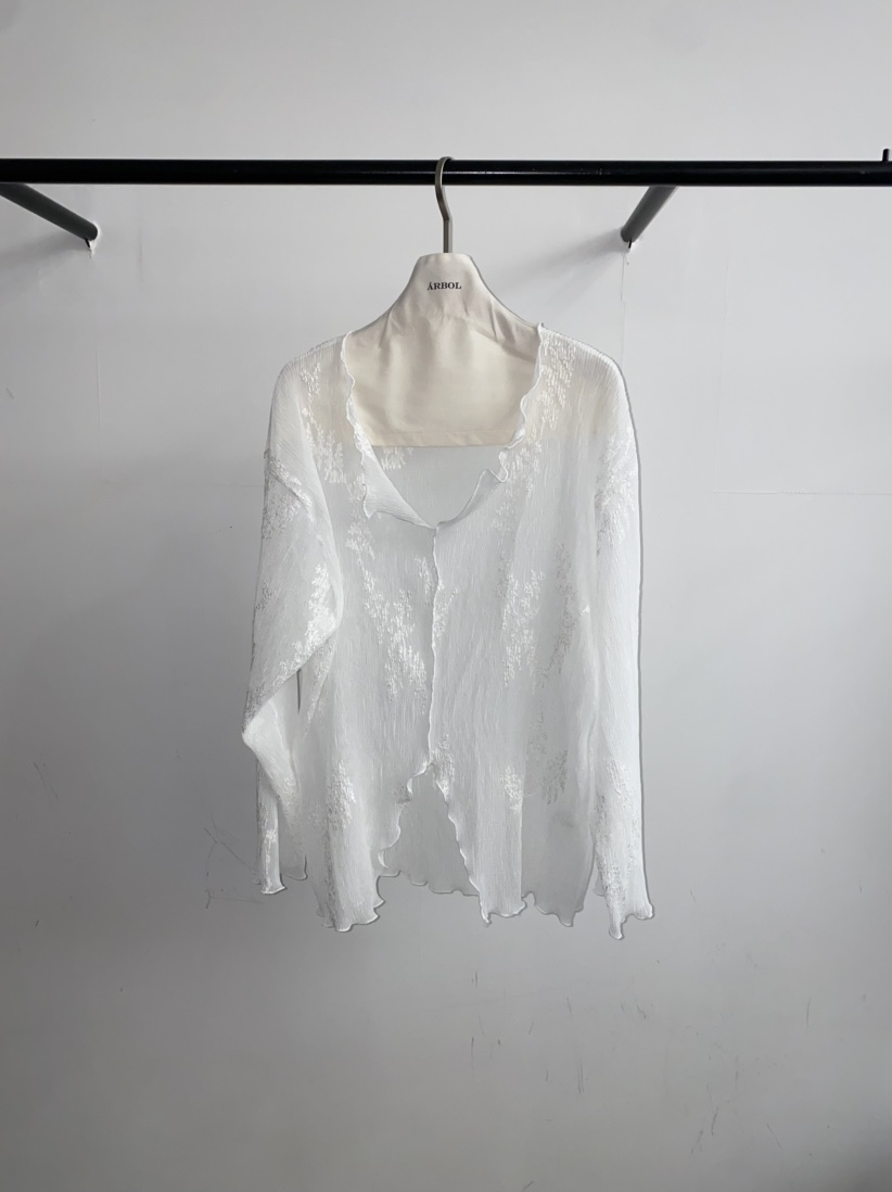 ARBOL東大門代購女裝新品時尚推薦26春夏人氣休閑襯衫蕾絲衫ARBOL襯衫/蕾絲衫圖色1