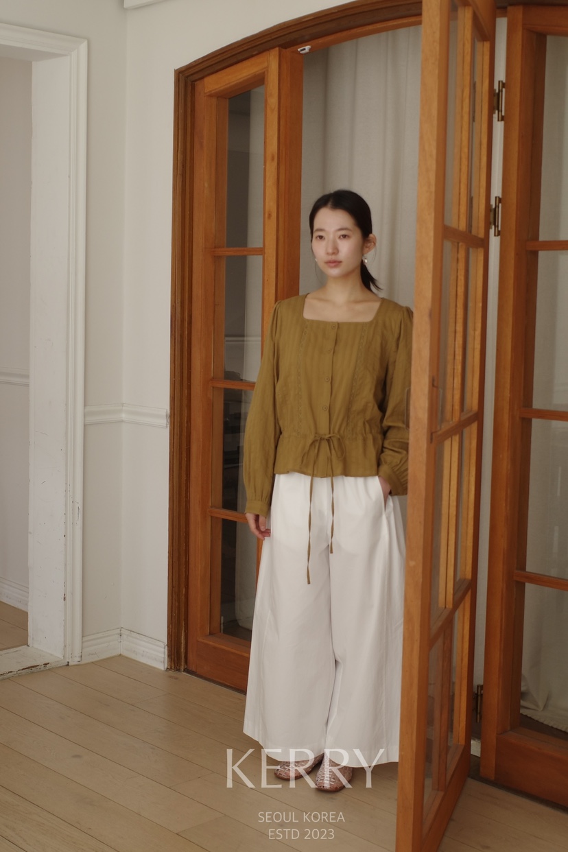 KERRY東大門實拍女士新款休閑26春夏時尚真品推薦襯衫蕾絲衫KERRY襯衫/蕾絲衫