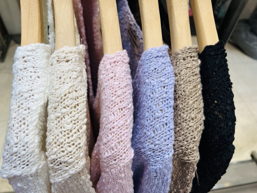 BLACK NOTE東大門直郵女士新款真品時尚26春夏針織衫開衫BLACK NOTE針織衫