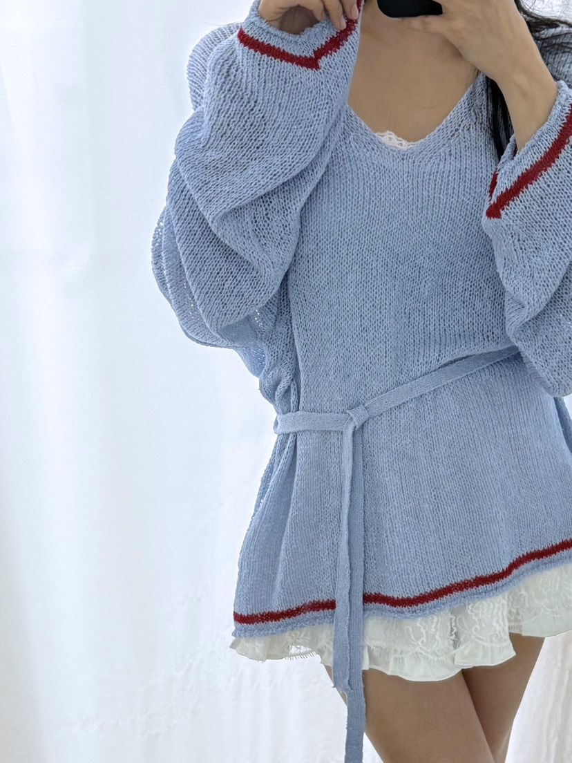 AB韓國直郵女裝新品職業26春夏時尚熱賣真品推薦人氣針織衫AB針織衫