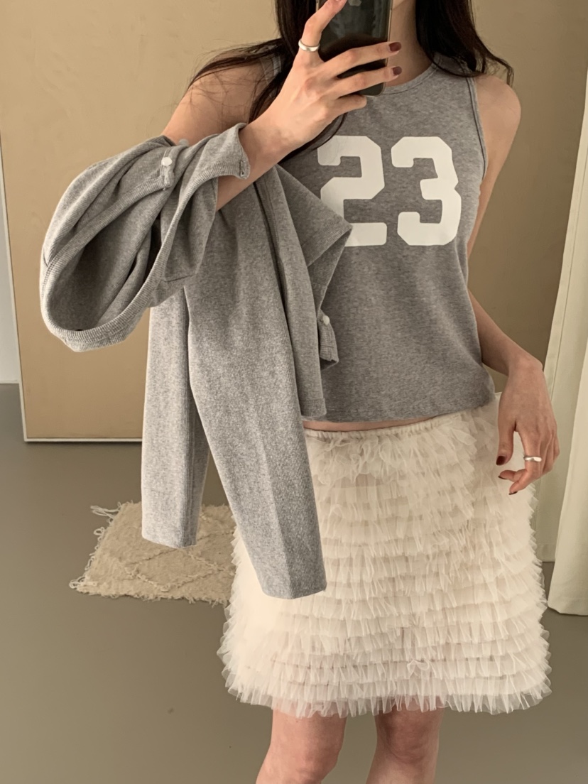 MOSMOS韓國直郵女士新款職業休閑時尚推薦人氣26春夏吊帶背心MOSMOS吊帶/背心