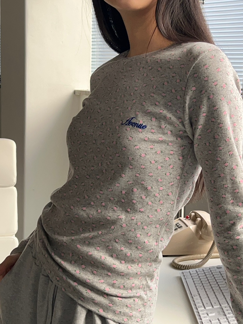 ANOTHER AVENUE東大門直郵女士新品人氣推薦26春夏長袖T恤ANOTHER AVENUE長袖T恤