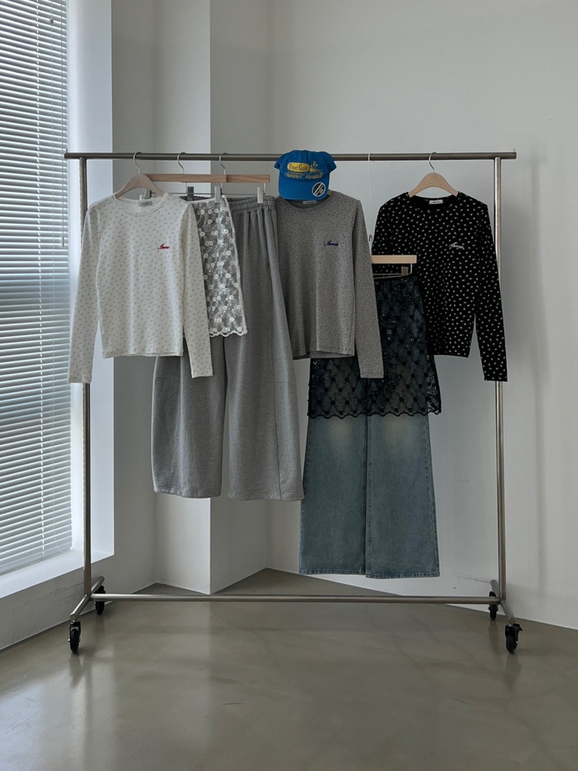 ANOTHER AVENUE東大門直郵女士新品人氣推薦26春夏長袖T恤ANOTHER AVENUE長袖T恤