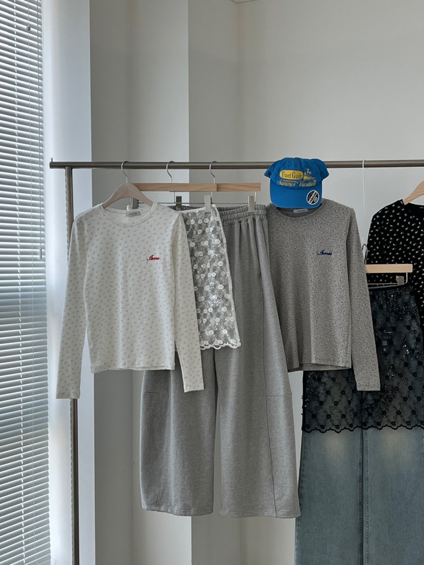 ANOTHER AVENUE東大門直郵女士新品人氣推薦26春夏長袖T恤ANOTHER AVENUE長袖T恤