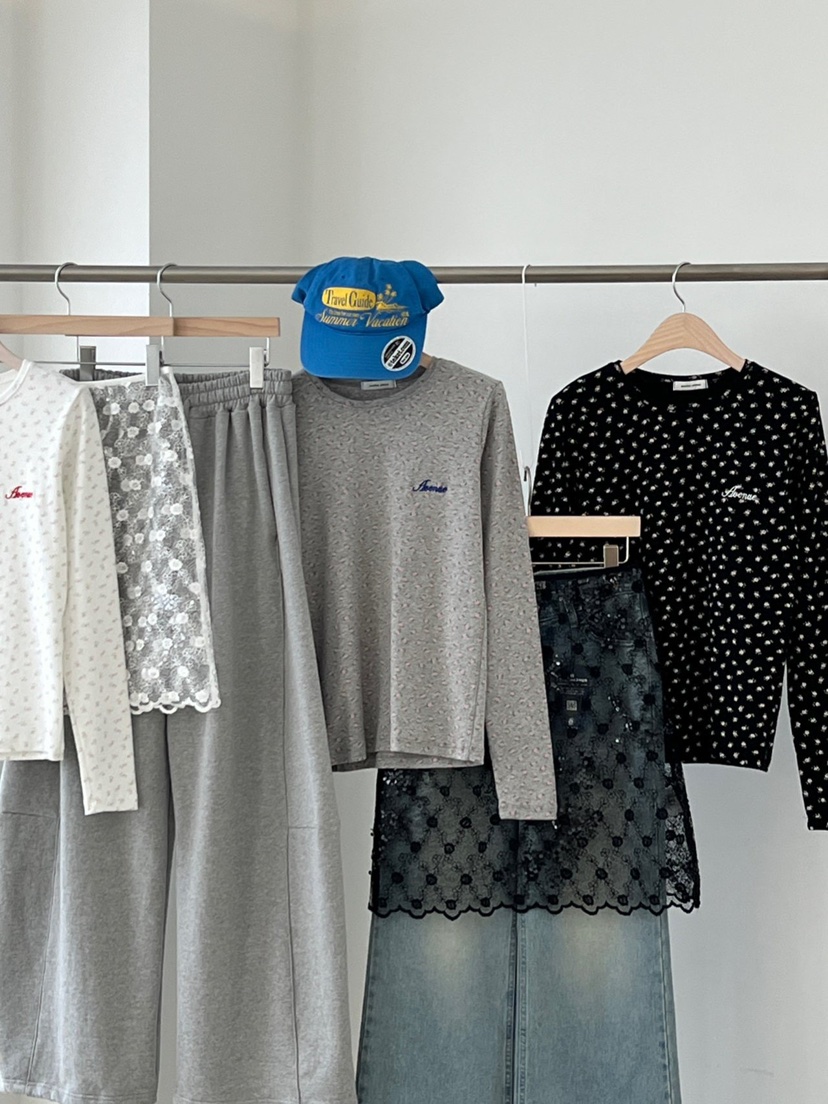 ANOTHER AVENUE東大門直郵女士新品人氣推薦26春夏長袖T恤ANOTHER AVENUE長袖T恤