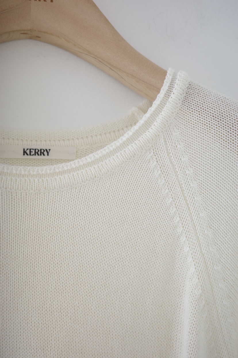 KERRY韓國東大門直郵女裝新品時尚熱賣職業人氣針織衫插肩KERRY針織衫