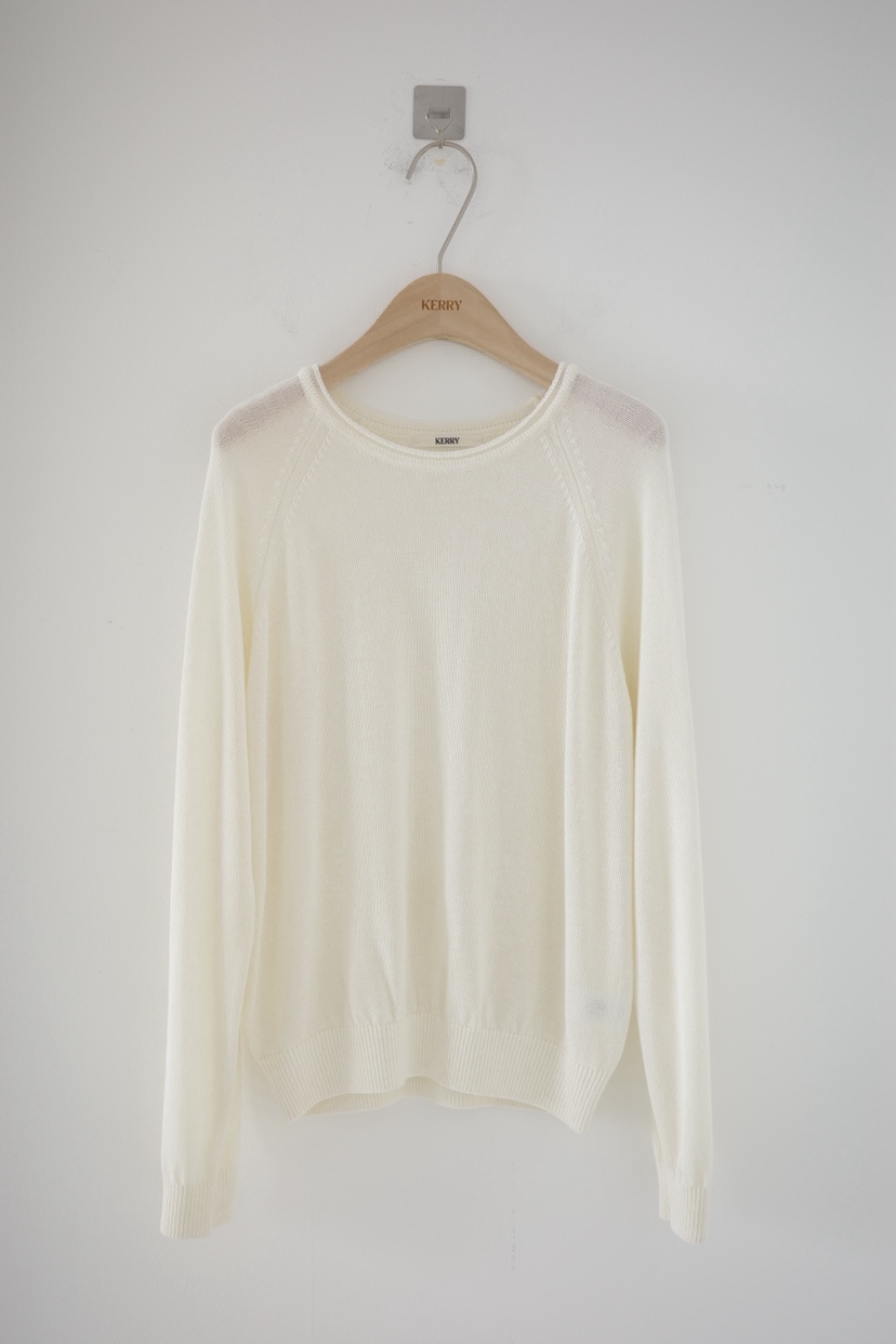 KERRY韓國東大門直郵女裝新品時尚熱賣職業人氣針織衫插肩KERRY針織衫圖色1
