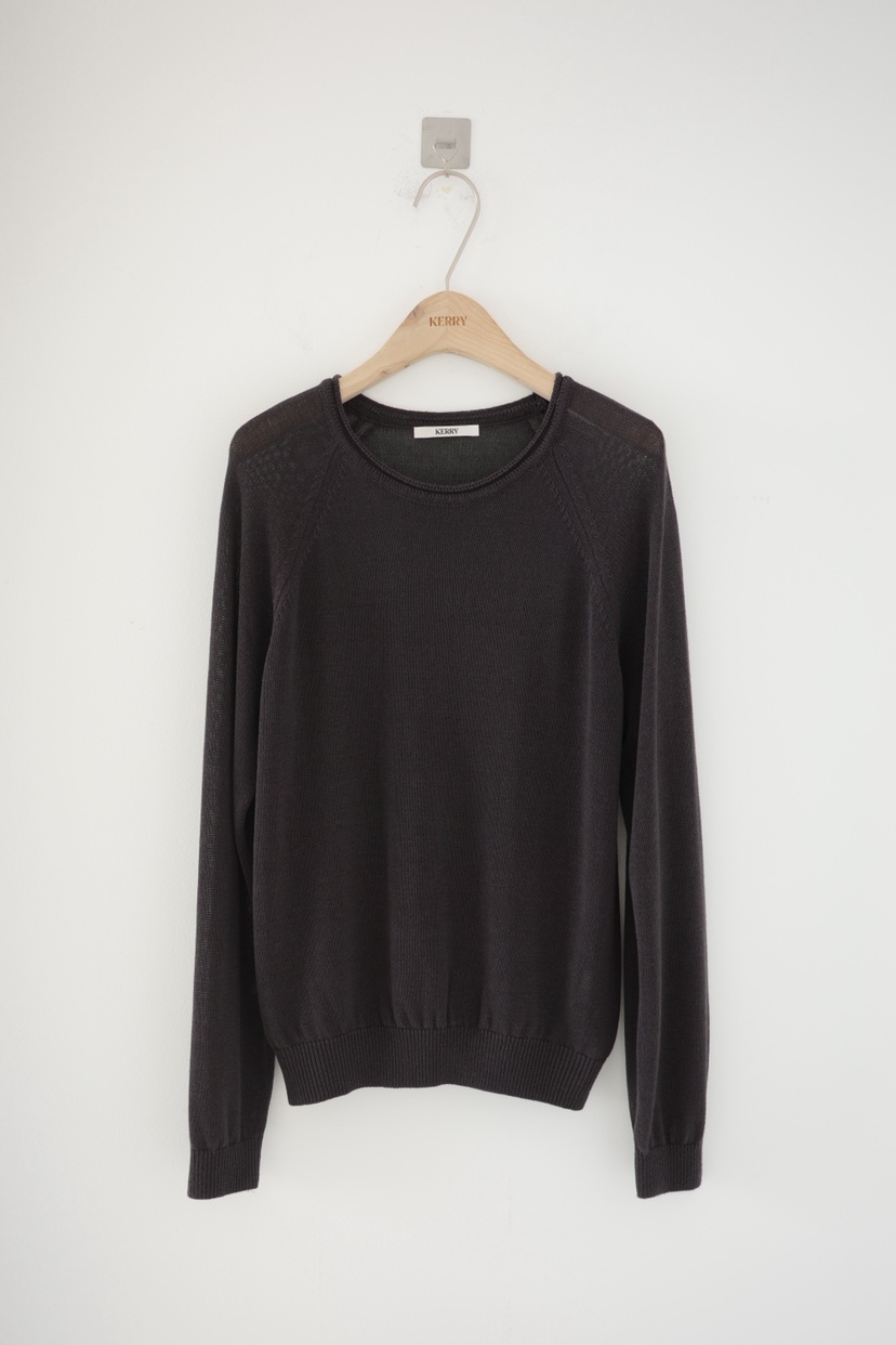 KERRY韓國東大門直郵女裝新品時尚熱賣職業人氣針織衫插肩KERRY針織衫圖色3