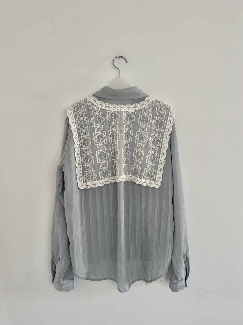 MOSMOS東大門直郵女士新品26春夏熱賣時尚襯衫蕾絲衫披肩MOSMOS襯衫/蕾絲衫